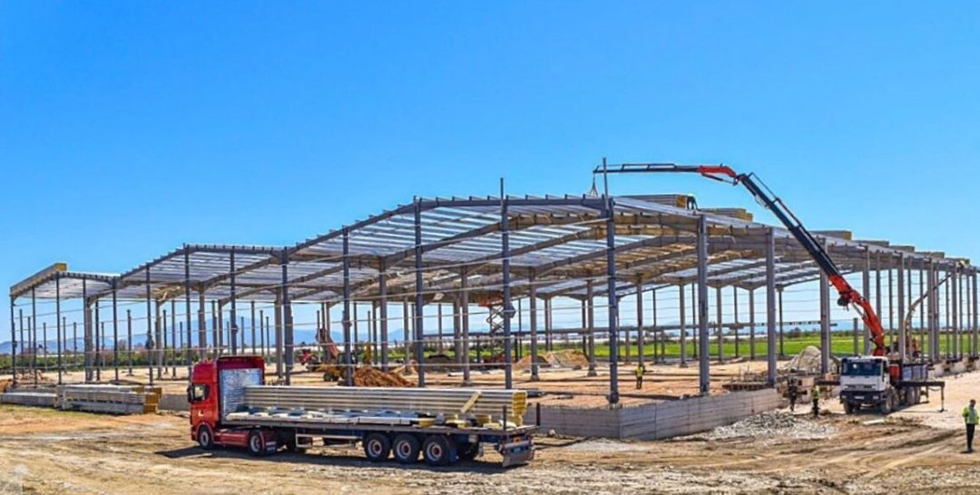 Carpenteria metallica pesante per progetti industriali
